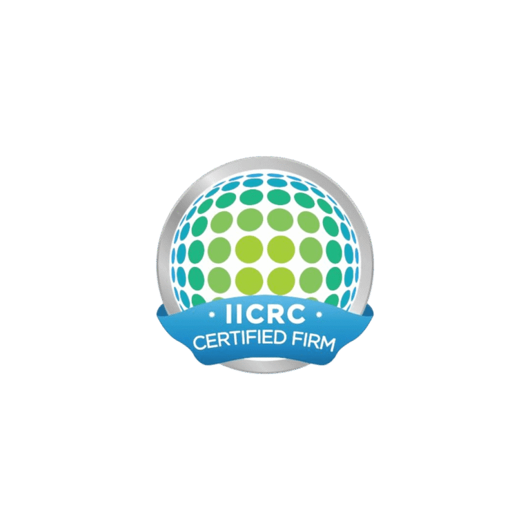 IICRC Certificated badget for water damage restoration company in Denver