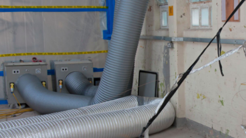 Commercial-asbestos-removal-in-Denver-CO Commercial Water damage extraction in Denver, for a local business.